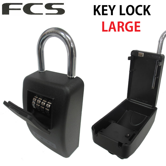 【6月4日～ 3個購入でP10倍】FCS ダイアル式 キーボックス KEY LOCK LARGE キーロック ラージ セキュリティー 鍵 外付け キーボックス 壁付け キーボックス ダイヤル式 番号 防犯 南京錠 電子キー 盗難防止【あす楽対応】