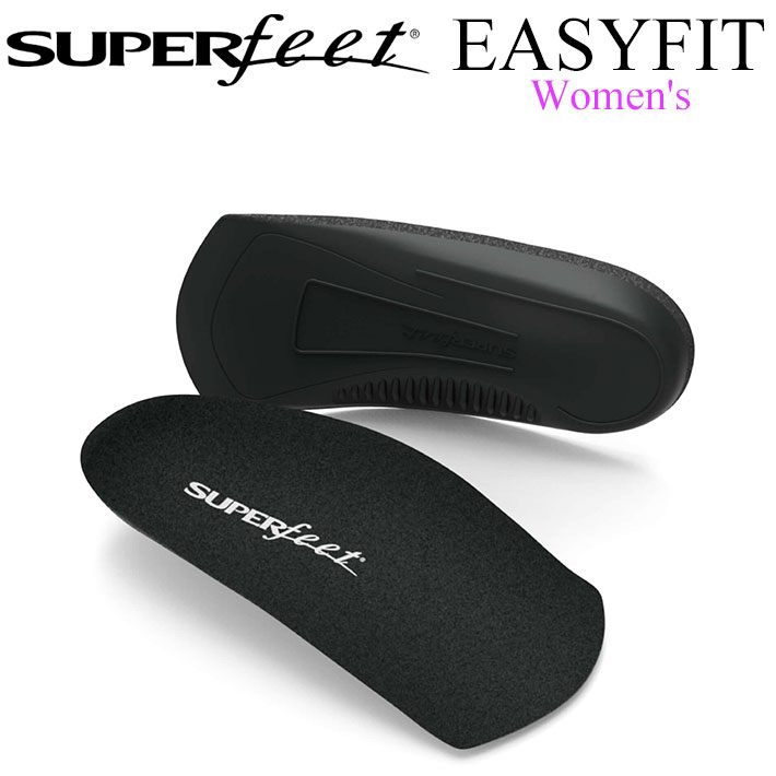 【6月4日～ 3個購入でP10倍】SUPER FEET スーパーフィート [イージーフィット] レディース フラット インソール ドレスフィット DELUX[正規販売店] [メール便発送商品]