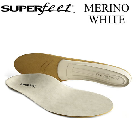[正規販売店] SUPER FEET スーパーフィート merino WHITE メリノホワイト インソール