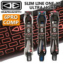 OCEAN&EARTH サーフィン リーシュコード Slim Line ONE-XT ULTRA-LIGHT PRO COMP 6.0 ANKLE 足首用 オーシャン＆アース ショートボード