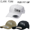 CLARK FOAM クラークフォーム CAP キャップ ユニセックス FLEX FIT YOPOONG CAP [UV対策特集]【あす楽対応】