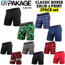 [X|Cg10{!!] MY PAKAGE }CpbP[W {NT[pc BN3TH xjX Y {NT[ O  Ci[ A_[EFA pc CLASSIC BOXER SOLID PRINT 2PACK [1] v[g Mtg [[֔i]