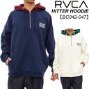 在庫限り 2022 RVCA パーカー ルーカ BC042-047 HITTER HOODIE FALL Winter メンズ PARKA 現品限り 【あす楽対応】