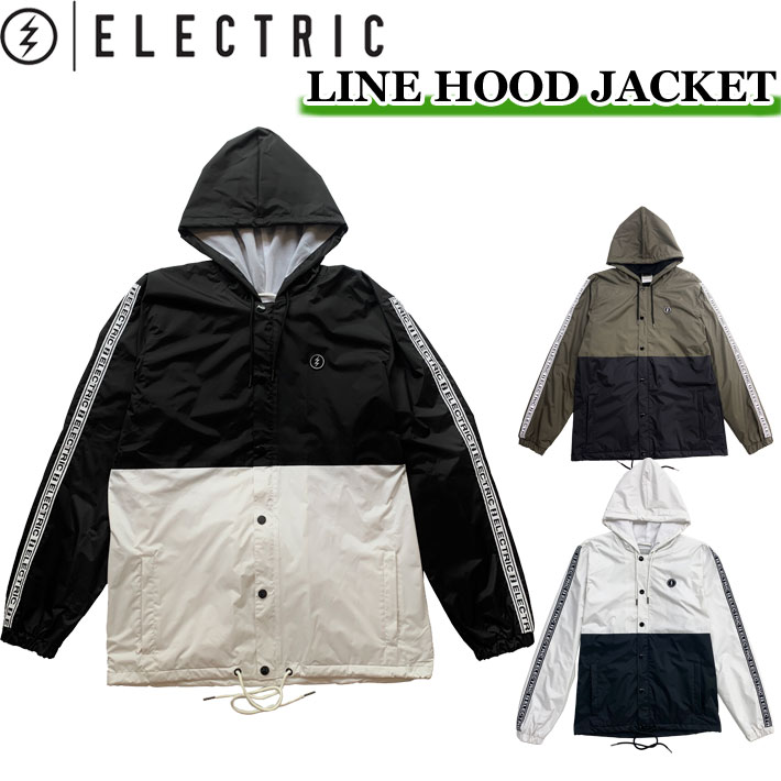 21-22 ELECTRIC エレクトリック LINE HOOD JACKET ラインフード ジャケット パーカー【あす楽対応】