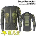 鎧武者 プロテクター ヨロイムシャ ボディー プロテクター Body Protector  上半身 長袖 肘当て ユニセックス XRD ORIGINAL シリーズ スノーボード スノボー YOROI MUSHA