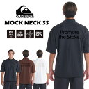 [݌Ɍ] 2023 NCbNVo[  bVK[h [QLY232003] MOCK NECK SS Y QUIKSILVER UPF50+ O yyΉz