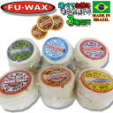   サーフィン用WAX ワックス FUWAX フーワックス ベースコート トップコート 滑り止め SURFWAX サーフワックス 日本正規品 