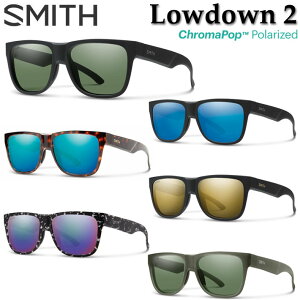 SMITH ߥ 󥰥饹 [Lowdown 2 ġ] и и ޥݥå Chromapop Polarized  եå ȥɥ 