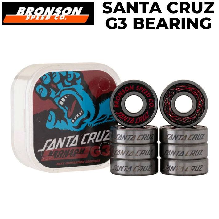 [メール便発送商品] BRONSON SPEED ベアリング ブロンソン スピード SANTA CRUZ G3 BEARING サンタクル..