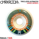 [݌Ɍ] DARK ROOM WHEEL EB[ HYPNOTIC 54mm 99A [D-9] _[N[ TRICLOPS SERIES gNvX gNbvX V[Y XP[g{[h XP{[ SKATE BOARD SK8yyΉz