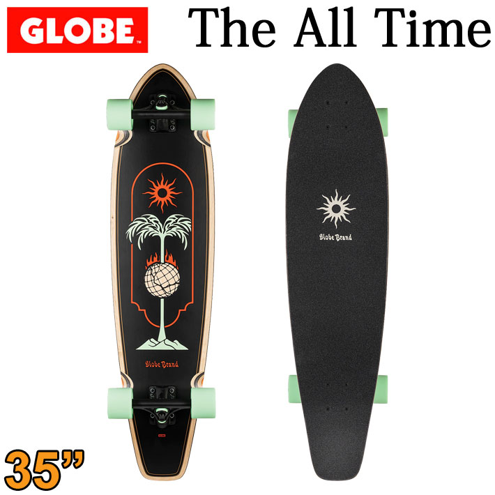 在庫限り GLOBE スケートボード グローブ The All Time 13 Skewered 35インチ コンプリート サーフスケート スケボー サーフィン トレーニング SK8【あす楽対応】