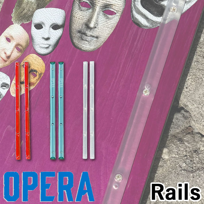 メーカー希望小売価格はメーカーカタログに基づいて掲載していますOPERA オペラ スケートボード 正規販売店 SIDEWALK DISTRIBUTIONが展開する個性派デッキブランドOPERA SKATEBOARDS。 OPERA SKATEは、スケボーをただのスポーツではなく、「ストリートの芸術」として楽しむためのブランドです。 伝統的な劇場のクラシックな美しさと、ストリートのカッコよさをミックスした、シンプルで洗練されたデザインが特徴です。 OPERA RAILS BAR オペラ スケート レールバー 長さ14.5インチのスケートボード・レール。グラフィックが透けて見えます。 ※海外生産品の為、多少の傷や汚れ等がある場合がございますがご使用には問題ありません。