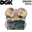 [݌Ɍ] DGK fB[W[P[ EB[ XP[g{[h GRAND Oh [D12] 52mm 101A SKATE BOARD WHEEL 41Zbg XP{[yyΉz