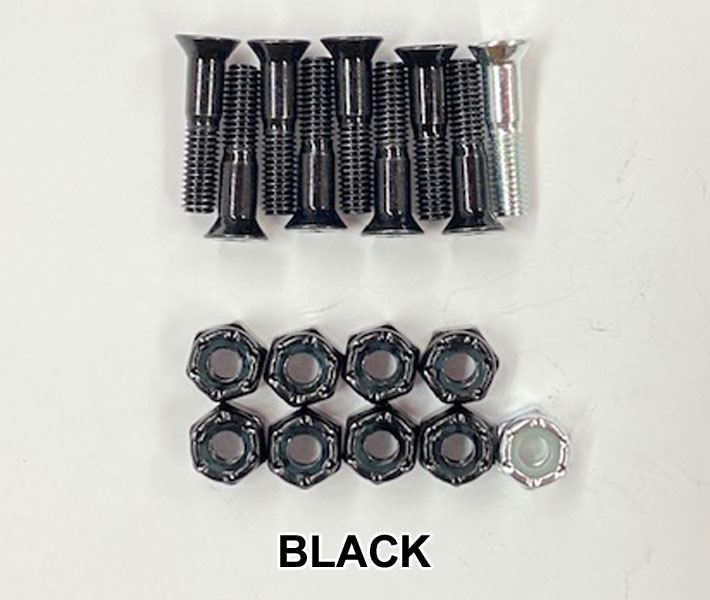 SOURCE BOLTS ������ �ܥ�� �������ȥܡ��� 7/8����� �ӥ� [BLACK] �ʥå� PHILIPS+ HARDWARE �ȥ�å�����դ��ѥӥ� �ѡ��� �����ܡ� SK8 SKATE BOARD