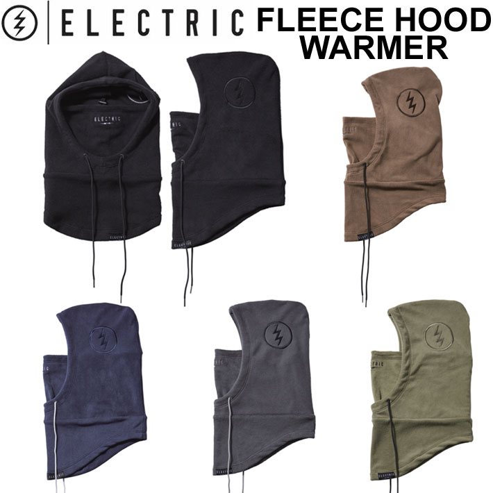 23-24 ELECTRIC エレクトリック ネックウォーマー バラクラバ フェイスマスク FLEECE HOOD WARMER フリース フードウォーマー スノーボード 日本正規品 メール便発送商品