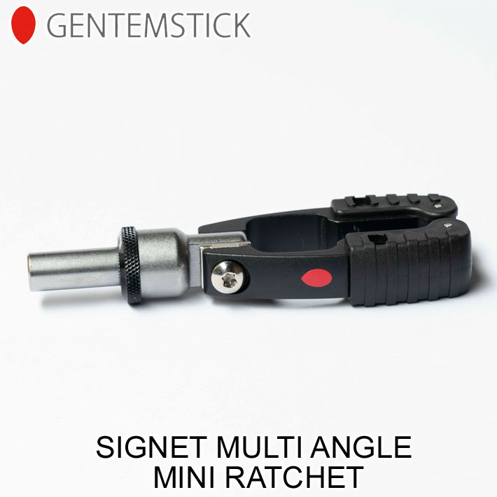 GENTEMSTICK ゲンテンスティック SIGNET MULTI ANGLE MINI RATCHET マルチ アングル ミニラチェット 工具 ビンディング 交換 パーツ [メール便発送商品]