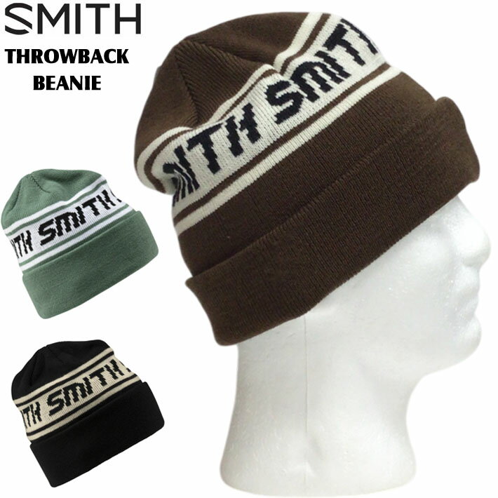 SMITH スミス ビーニー インナー THROWBACK BEANIE 帽子 ニット帽 スノーボード スノボ 