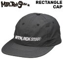 2022 Mtn. Rock Star マウンテンロックスター RECTANGLE CAP キャップ 帽子 ナイロン アパレル ユニセックス MOUNTAIN ROCK STAR