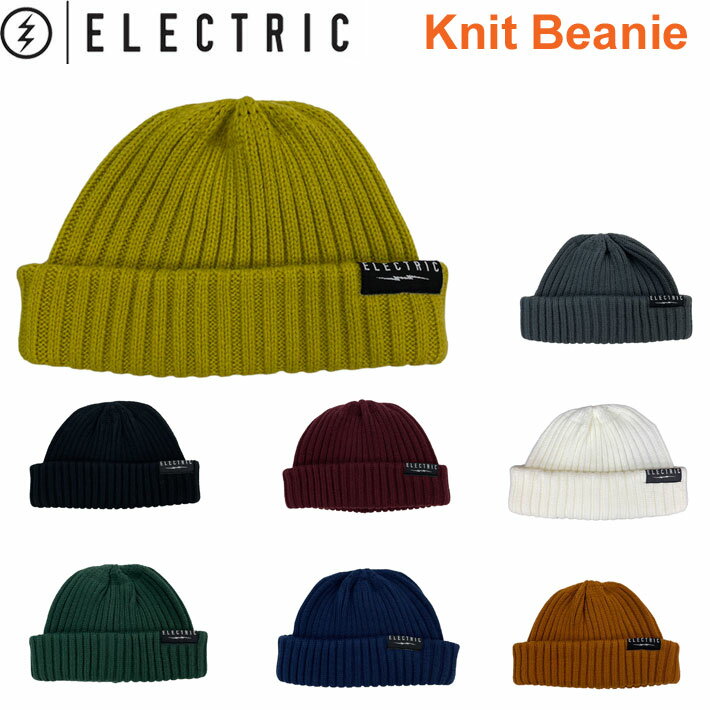 [在庫限り] 22-23 ELECTRIC エレクトリック KNIT BEANIE ニット ビーニー ニット帽【あす楽対応】