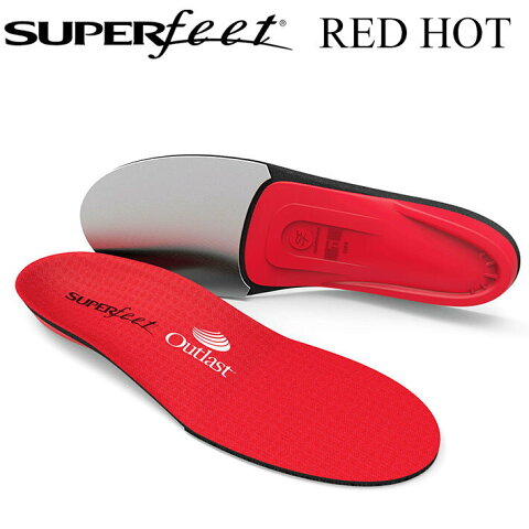 [正規販売店] SUPER FEET スーパーフィート RED HOT メンズ インソール
