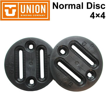 UNION BINDING ユニオン ビンディング Normal Disc ノーマルディスク [ 4×4 2×4 BURTON EST チャンネルシステム対応 ] バインディング パーツ スノーボード