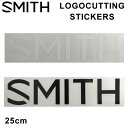 SMITH スミス LOGO CUTTING STICKER ロゴ カッティングステッカー 25cm シール デカール 転写 スノーボード スノボー アクセサリー【あす楽対応】