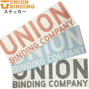 UNION ユニオン ステッカー UBC DIECUT ユニオン ビンディング カンパニー ダイカットステッカー 10inch シール デカール 転写 スノーボ...