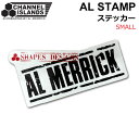 CHANNEL ISLANDS ステッカー AL STAMP シールロゴステッカー 50mm Sサイズ アルメリック サーフボード チャンネルアイランド【あす楽対応】