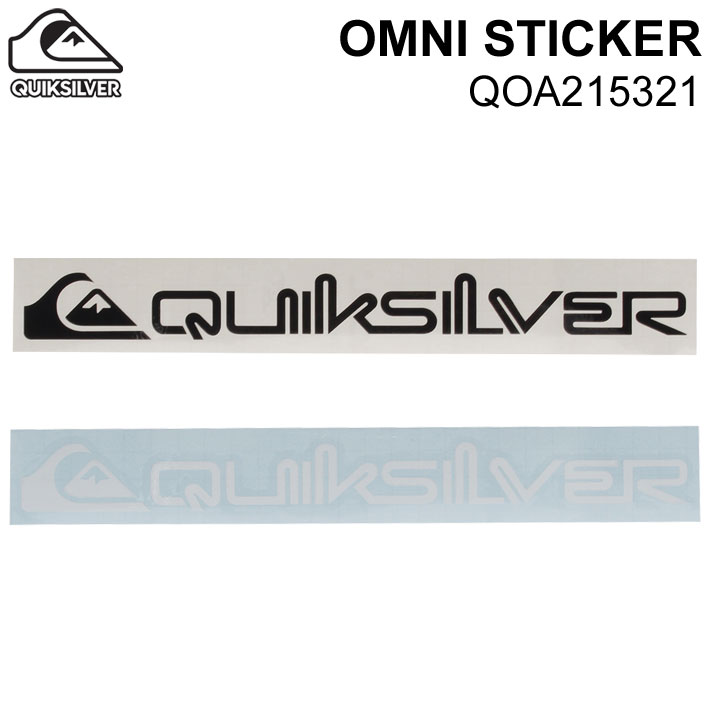2024 QUIKSILVER クイックシルバー ステッカー [QOA215321] OMNI STICKER ステッカー【即】