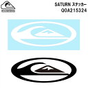 QUIKSILVER クイックシルバー ステッカー [QOA215324] SATURN STICKER ステッカー【あす楽対応】