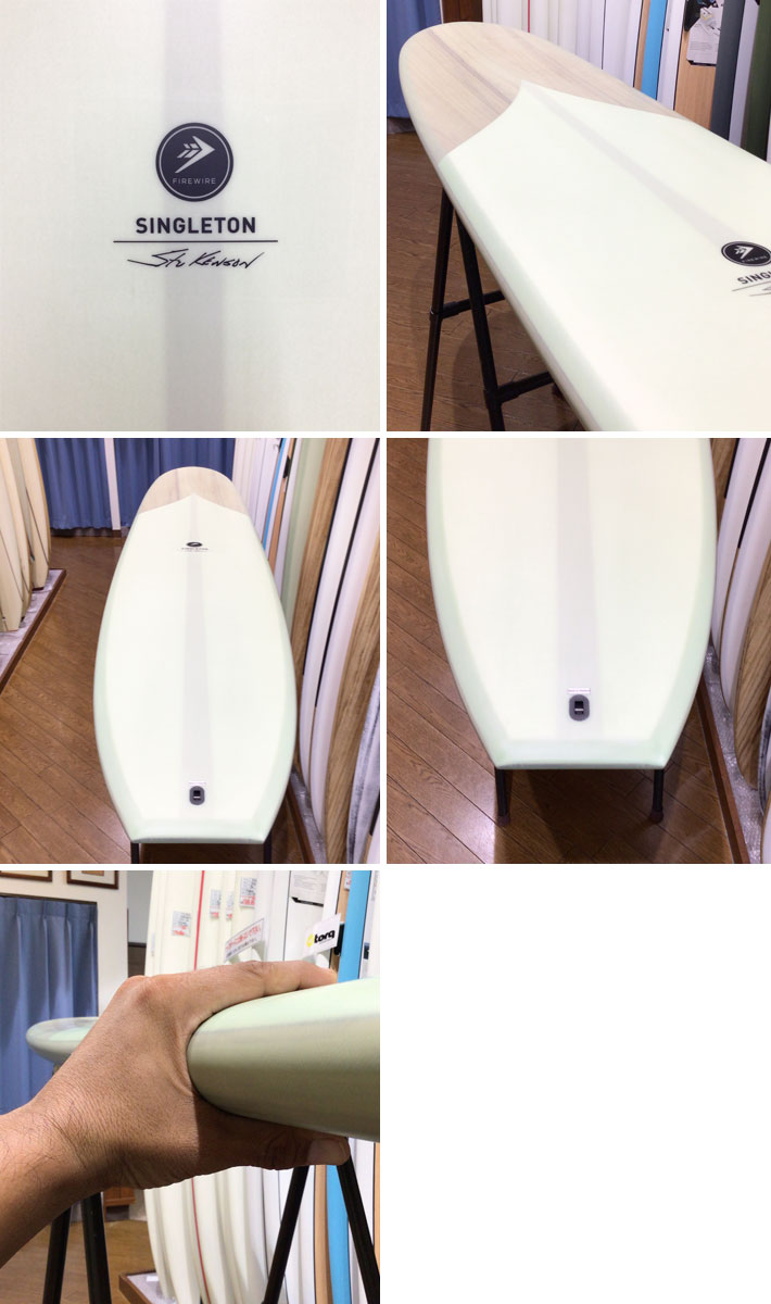 [�᡼������ʸ] FIREWIRE SURFBOARDS �ե����䡼�磻�䡼 �����եܡ��� SINGLETON ���󥰥�ȥ� 9��4 9��8 Tayloy Jensen �ƥ��顼�������󥻥� ���󥰥ܡ��� ������������Ź [�ĶȽ�α������̵��]