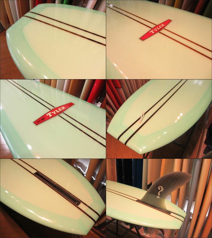 TYLER SURFBOARDS �����顼 �����եܡ��� RIDDLER 9'4 BlueGreen ��ɥ顼 ���󥰥ܡ��� LONG BOARD [�ĶȽ�ߤ�����̵��]