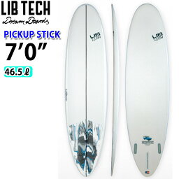 LIBTECH サーフボード リブテック PICK UP STICK 7’0 ピックアップスティック サーフィン ファンボード ミッドレングス 1+2フィン [営業所止め送料無料]