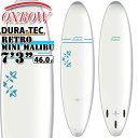 メーカー希望小売価格はメーカーカタログに基づいて掲載していますOXBOW SURFBOARDS [オックスボウ] サーフボード 日本正規販売店BIC SURFから全てを引き継いだ、OXBOW[オックスボウ]安定したパドリング・テイクオフ・ライディングの為のオールラウンドなボード。子供から大人、ビギナーから上級者まで楽しめるサーフボードに仕上がっています。 この価格でフィン付属！ 板に十分な浮力を持たせ入門者、初心者にも扱いやすいボードに仕上がっています。 衝撃・紫外線への耐久性に優れる素材を使用し、コストパフォーマンスも優れている為、スクールやレンタルボードにも最適です。すべてのサーフボードは経験豊かで才能にあふれたシェイパーによってひとつひとつプロトタイプを起こしてつくられています。 安定したパドリング・テイクオフ・ライディングの為のオールラウンドなボード。 女性のエントリーボードに最適。 長さ：7’3” | 220cm 幅：21.25” | 54cm 厚み：2.5” | 6.4cm 重さ：5.6kg ボリューム：46L 付属フィン：FCS M5 Thruster※使用上問題はありませんが、海外製造、品質上、多少の凹み、擦り傷、汚れ、気泡などがある場合があります。 WAXを塗る時や剥がす時などデザイン（ロゴ等）、ステッカーが剥がれる場合がございますが、ご理解の上ご購入下さい。 上記のケースはいかなる場合でもクレーム対象外となりますので予めご了承ください。 ※サーフボードの返品・交換はできませんのでご了承の上ご購入下さい。