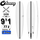 torq surfboard トルク サーフボード TEC DON NR 9'1 [White] ドン ノーズライダー ロングボード 1+2 BOX future 3Plug [営業所留め送料無料]