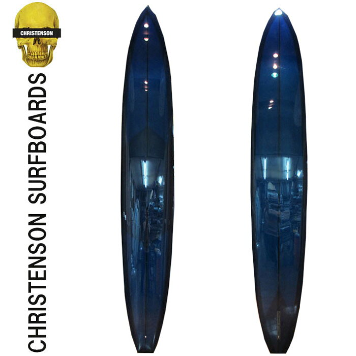 [follows40周年記念特別価格] クリステンソンサーフボード CHRISTENSON SURFBOARDS Chris Craft 12'0'' [Nail Blue Tint] ロングボード クリスクラフト サーフィン 希少サーフボード 正規品 [条件付き送料無料]