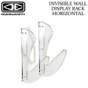 OCEAN&EARTH INVISIBLE WALL DISPLAY RACK HORIZONTAL インビジブルウォールディスプレイラック ホリゾンタル ラック 横置き アクリル製 透明