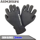 ǥƥե AIDENTIFY SKIN GLOVES 3mm  ե  ե  ɴк   󥿡ڤб