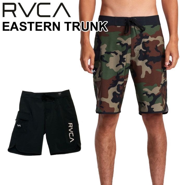 RVCA ルーカ サーフパンツ メンズ トランクス ボードショーツ  2023 水陸両用 海パン プール 海 海水浴 サーフィン EASTERN TRUNK 