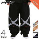 BSRABBIT ORIGINAL POT-X REFLECTIVE WIDE JOGGER PANTS 24-25 FW オリジナル ポッド リフレクティブ ジョガーパンツ男女共用 ゆったりサイズ スノーボード ウェア 防水 通気性 スキー ウィンタースポーツ 登山 4色 ブラック ホワイト ブラウン アート 送料無料(4)