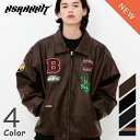 BSRABBIT TRIPPY RB & STAR B VARSITY JACKETトリッピー スター ジャケット ジャンパー アウターメンズ レディース 秋冬...