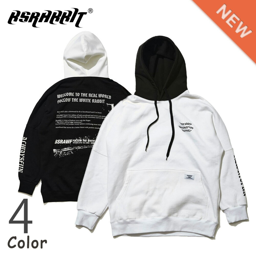 BS RABBIT WELCOME - FTWR WATERPROOF Hoody ウォータープルーフ 防水パーカー 4カラー あす楽対応 送料無料