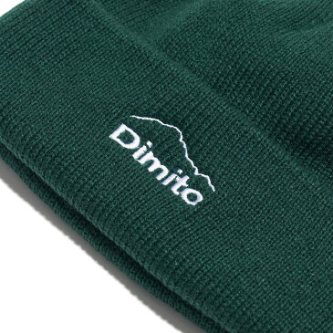 DIMITO LOGO KNIT BEANIE ロゴ ニット 男女共用 スノーボード ビーニー ウェア 帽子 ニット 通気性 スキー ウィンタースポーツ 登山 12色 ブラック アイリス イエロー ホワイト ピンク パープル グリーン レッド オレンジ あす楽対応 送料無料