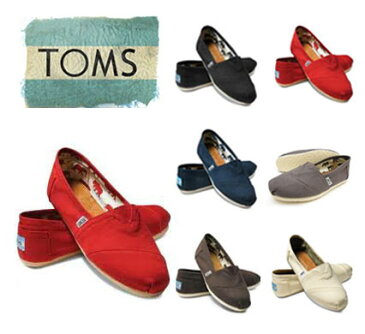 あす楽対応 送料無料 Toms トムズ シューズ (Toms シューズ) ウィメンズ キャンバス クラッシック 【スリッポン　レディース】※ Toms shoes Women's Canvas Classics※全6色 【RCP】【楽ギフ_包装】