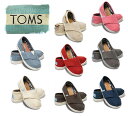 あす楽対応 送料無料 Toms シューズ キッズモデル (Toms シューズ) キッズ キャンバス クラッシック ※ Toms shoes Kids (Tiny) Canvas※全8色 