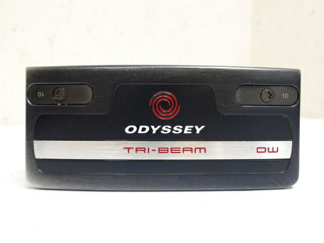 【お買い物マラソン！4月24日20時スタート！全品ポイント5倍！】オデッセイ TRI-BEAM DOUBLE WIDE STROKELAB 70C RED[34] 3 パター カーボンシャフト おすすめ メンズ 右 送料無料 中古クラブ