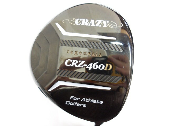 【お買い物マラソン！5月9日20時スタート！全品ポイント5倍！】クレイジー CRZ-460D CRAZY BLACK 46 7.2(S) 10 ドライバー 地クラブ カスタム カーボンシャフト おすすめ メンズ 右 送料無料 中古クラブ