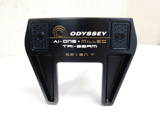 【お買い物マラソン！4月24日20時スタート！全品ポイント5倍！】オデッセイ Ai-ONE MILLED TRI-BEAM SEVEN T DB STROKELAB 90 3 パター スチールシャフト おすすめ メンズ 右送料無料 中古クラブ