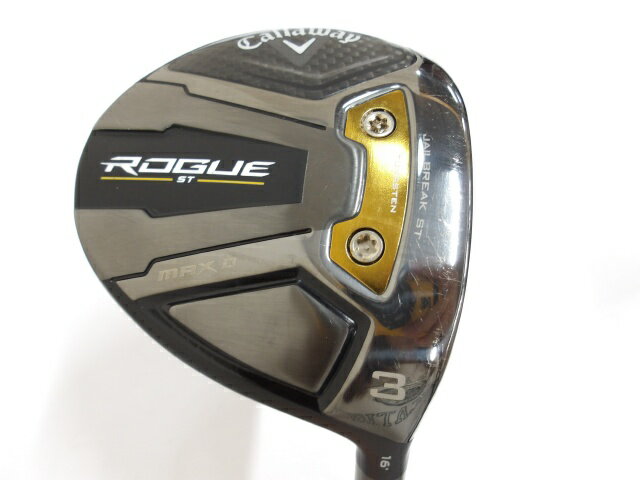 キャロウェイ ROGUE ST MAX D VENTUS5 for Callaway(JP) SR 16 フェアウェイウッド カーボンシャフト おすすめ メンズ 右 送料無料 中古クラブ