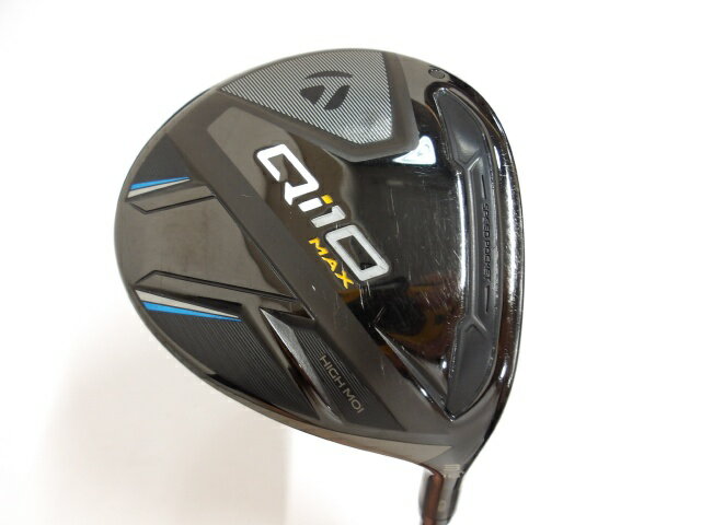 【お買い物マラソン！4月24日20時スタート！全品ポイント5倍！】テーラーメイド Qi10 MAX Diamana Blue TM50(JP) S 16 フェアウェイウッド カーボンシャフト おすすめ メンズ 右 送料無料 中古クラブ